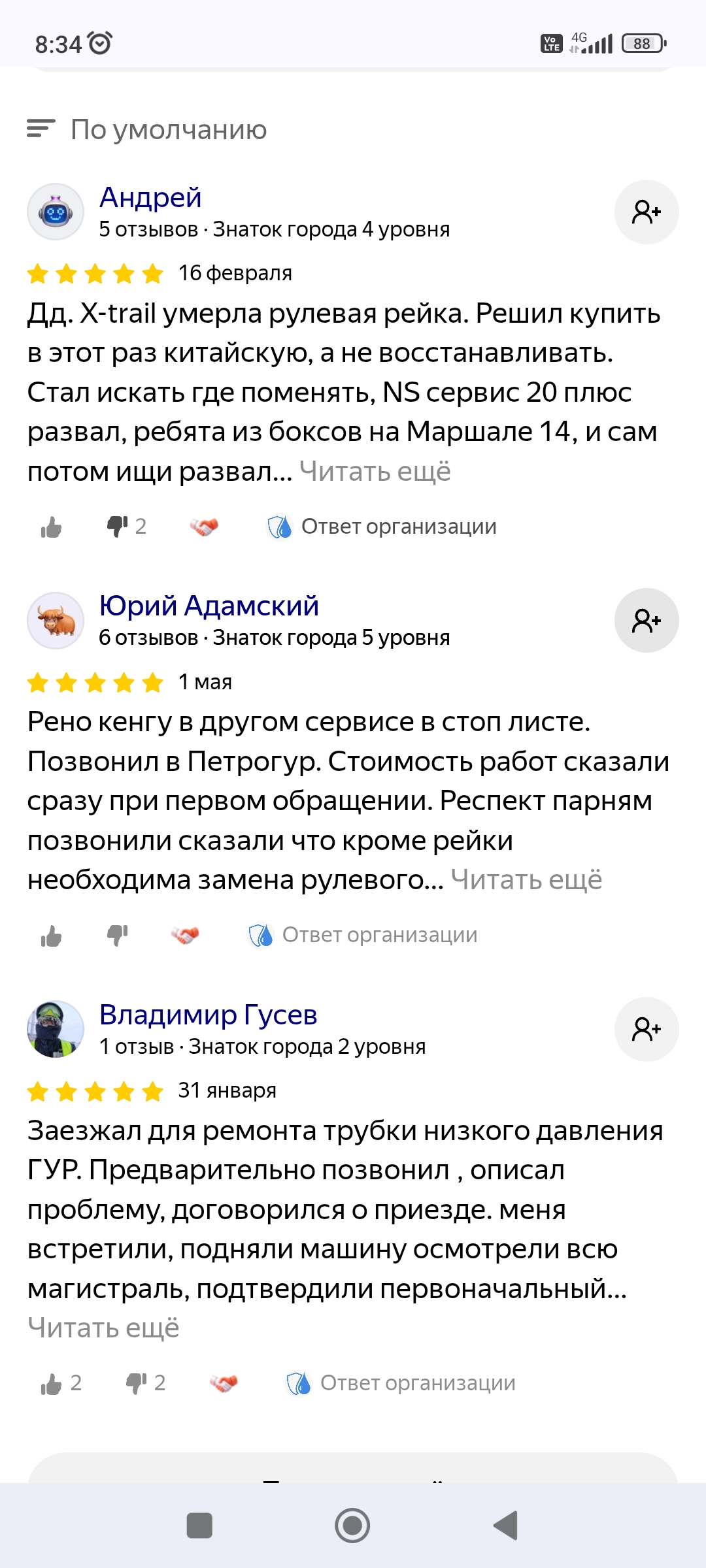 Отзывы